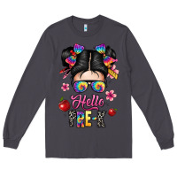 Smoke hello pre k Long Sleeve Tee - texasbilliewilder