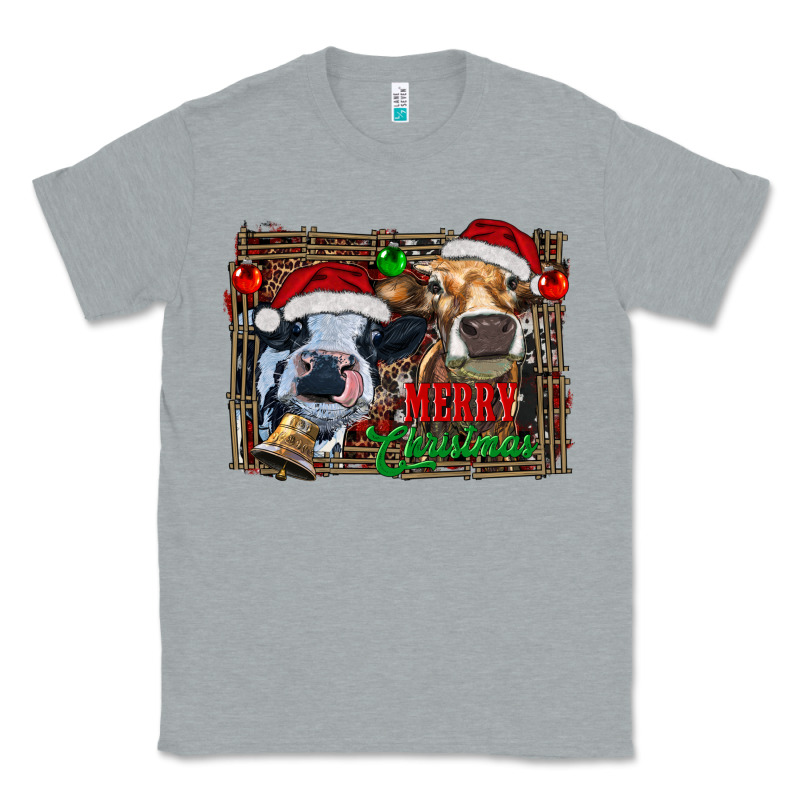 Merry Christmas Heifers Classic Tee by RanaPortraitStore | Teevron