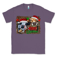 Lavender merry christmas heifers Classic Tee - RanaPortraitStore