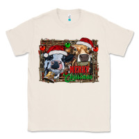 Natural merry christmas heifers Classic Tee - RanaPortraitStore