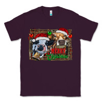 Plum merry christmas heifers Classic Tee - RanaPortraitStore