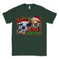 Sports Green merry christmas heifers Classic Tee - RanaPortraitStore