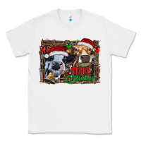 White merry christmas heifers Classic Tee - RanaPortraitStore