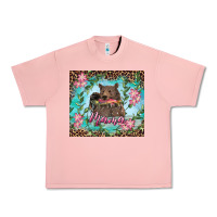Salmon mama bear haunting fish floral Urban Heavy Tee - RanaPortraitStore