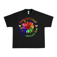 Black oncology team sunflower Urban Heavy Tee - BarkalooDesign