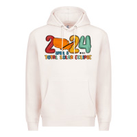 Pale Pink total solar eclipse Premium Hoodie - MaliasSmallBusiness