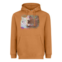 Meerkat Cowhide Wood Glitter Pattern Heavyweight Hoodie - Bettercallsaul