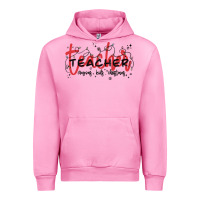 Fuchsia Pink christmas teacher Urban Hoodie - MaliasSmallBusiness