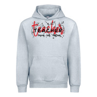 Heather Grey christmas teacher Urban Hoodie - MaliasSmallBusiness