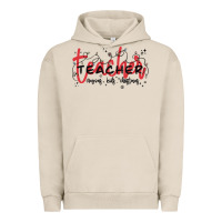 Pigment French Oak christmas teacher Urban Hoodie - MaliasSmallBusiness