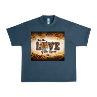 Midnight Navy love of the tigers Urban Heavy Tee - RanaPortraitStore