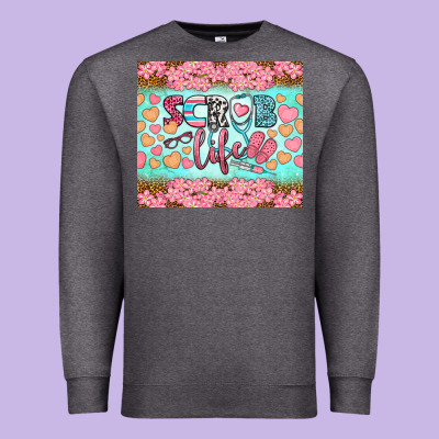 Scrub Life Tumbler Premium Sweatshirt Designed By Bundleandbundleshop