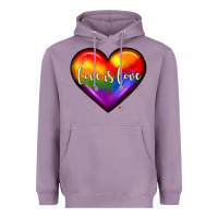 Lavender love is love heart Heavyweight Hoodie - JahusDesignShop