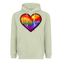 Matcha love is love heart Heavyweight Hoodie - JahusDesignShop