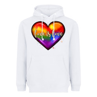 White love is love heart Heavyweight Hoodie - JahusDesignShop