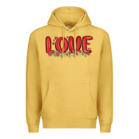 Antique Gold love valentine s day Premium Hoodie - MaliasSmallBusiness