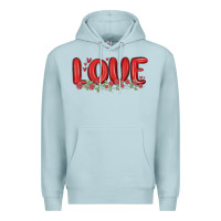 Blue Mist love valentine s day Premium Hoodie - MaliasSmallBusiness