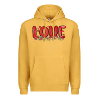 Mustard love valentine s day Premium Hoodie - MaliasSmallBusiness