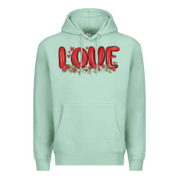 Seafoam love valentine s day Premium Hoodie - MaliasSmallBusiness