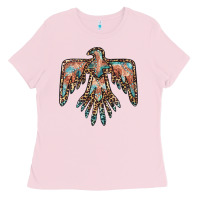 Thunderbird Leopard Leather Ladies Tee | Teevron