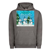Pigment Tornado snowman Urban Hoodie - MaliasSmallBusiness