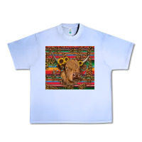 Grape Ice serape leopard turquoise sunflowers cow Urban Heavy Tee - RanaPortraitStore
