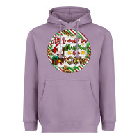 Lavender Christmas all i want for christmas is a cow Heavyweight Hoodie - Artiststas
