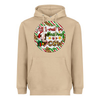 Mushroom Christmas all i want for christmas is a cow Heavyweight Hoodie - Artiststas