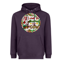 Plum Christmas all i want for christmas is a cow Heavyweight Hoodie - Artiststas