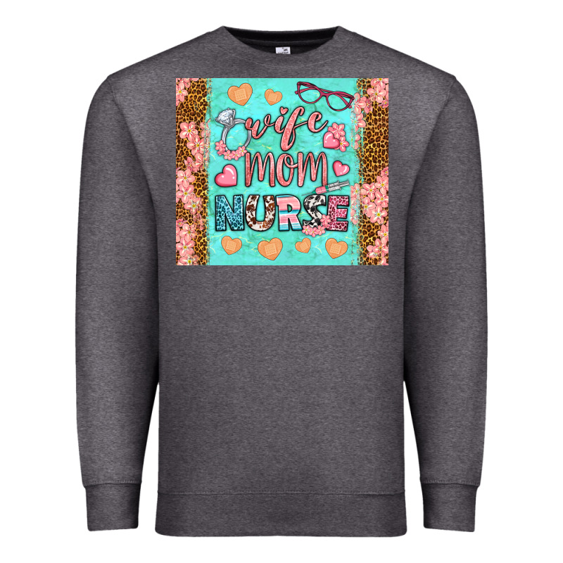 Wife Mom Nurse Tumbler Premium Sweatshirt by BundleAndBundleShop | Teevron