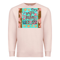 Pale Pink wife mom nurse tumbler Premium Sweatshirt - BundleAndBundleShop