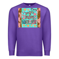 Purple wife mom nurse tumbler Premium Sweatshirt - BundleAndBundleShop