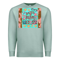 Seafoam wife mom nurse tumbler Premium Sweatshirt - BundleAndBundleShop