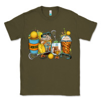Army Green lacrosse coffee cups Classic Tee - Zillion Design Studio