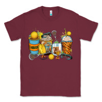 Burgundy lacrosse coffee cups Classic Tee - Zillion Design Studio