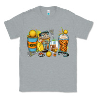Heather Grey lacrosse coffee cups Classic Tee - Zillion Design Studio
