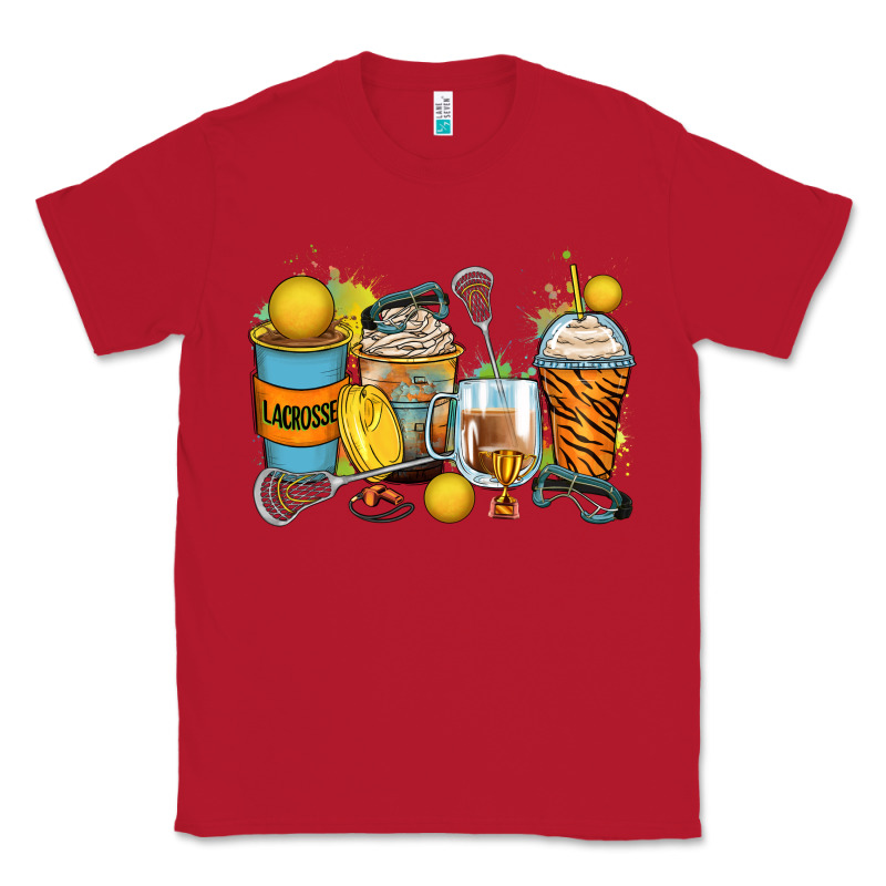 Lacrosse Coffee Cups Classic Tee by Zillion Design Studio | Teevron