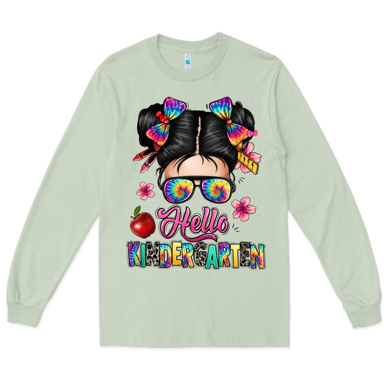 Hello Kindergarten Long Sleeve Tee by texasbilliewilder | Teevron