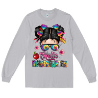 Moon Dust hello kindergarten Long Sleeve Tee - texasbilliewilder