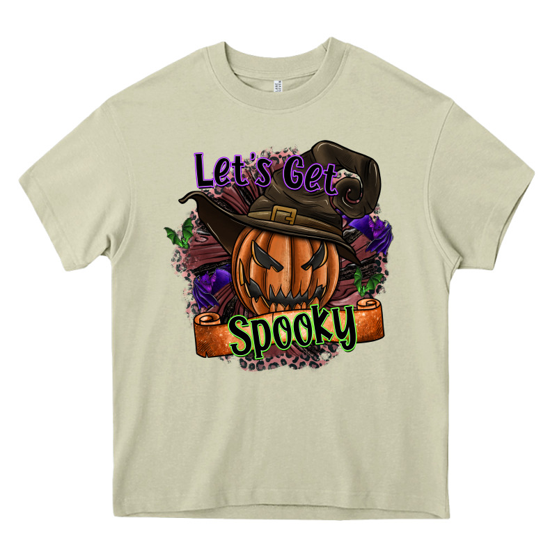 Lets Get Spooky Heavy Core Tee by SublimationCraftShop | Teevron
