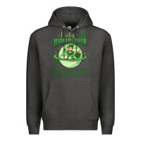 Charcoal Heather lucky world tour st. patrick's day Premium Hoodie - MaliasSmallBusiness