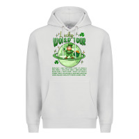 Dove Grey lucky world tour st. patrick's day Premium Hoodie - MaliasSmallBusiness