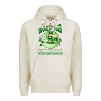 Oatmeal Heather lucky world tour st. patrick's day Premium Hoodie - MaliasSmallBusiness