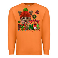 Carrot merry pawmas christmas yorkie Premium Sweatshirt - Jasminsmagicworld