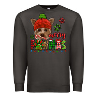 Smoke merry pawmas christmas yorkie Premium Sweatshirt - Jasminsmagicworld
