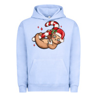 Pigment Grape Ice cute christmas sloth Urban Hoodie - MaliasSmallBusiness