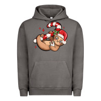 Pigment Tornado cute christmas sloth Urban Hoodie - MaliasSmallBusiness