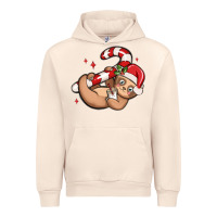 Sandshell cute christmas sloth Urban Hoodie - MaliasSmallBusiness