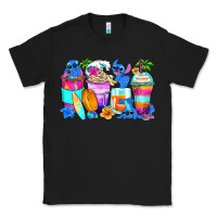 Black stitch summer coffee cups Classic Tee - Zillion Design Studio
