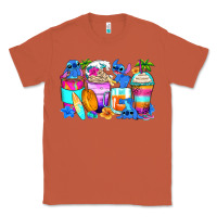 Copper stitch summer coffee cups Classic Tee - Zillion Design Studio